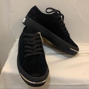 Alexander Wang suede black sneakers size 6